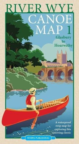 River Wye Canoe Map 1 Glasbury To Hoarwithy Amazon co uk Rivers river-wye-canoe-map-1-glasbury-to-hoarwithy-amazon-co-uk-rivers