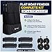 Five Oceans 4-Pack Flat Boat Fender Kit, Includes 24