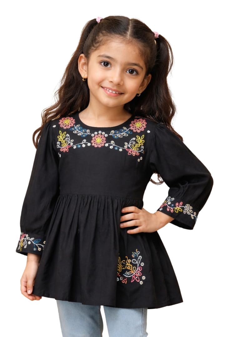 Girls Party Embellished Casual Party TOP-image-11