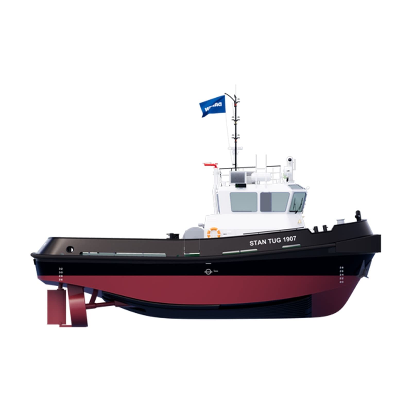 Amazon.co.jp: 1907年タグボートモデル ダーメンシュタイン 船の模型