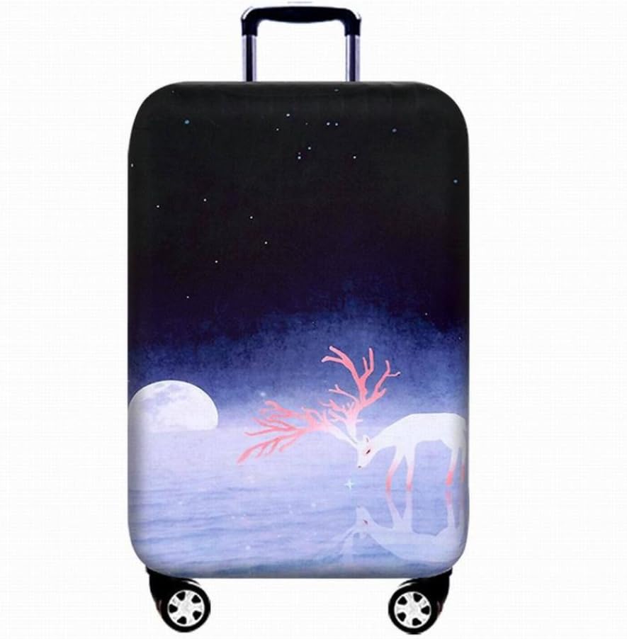 Luminexia Copri Valigia Elastico,Coprivaligia,Suitcase Cover,Proteggi Bagagli,Copri Valigia AntiGraffio e Antipolvere,Luggage Cover,per Bagagli da 18 a 32 Pollici
