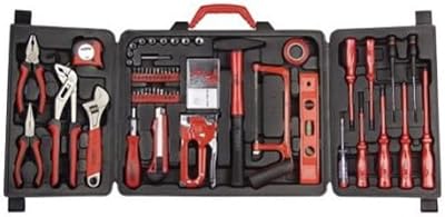 Mannesmann – M29065 – Assortimento di attrezzi per uso domestico in valigetta richiudibile