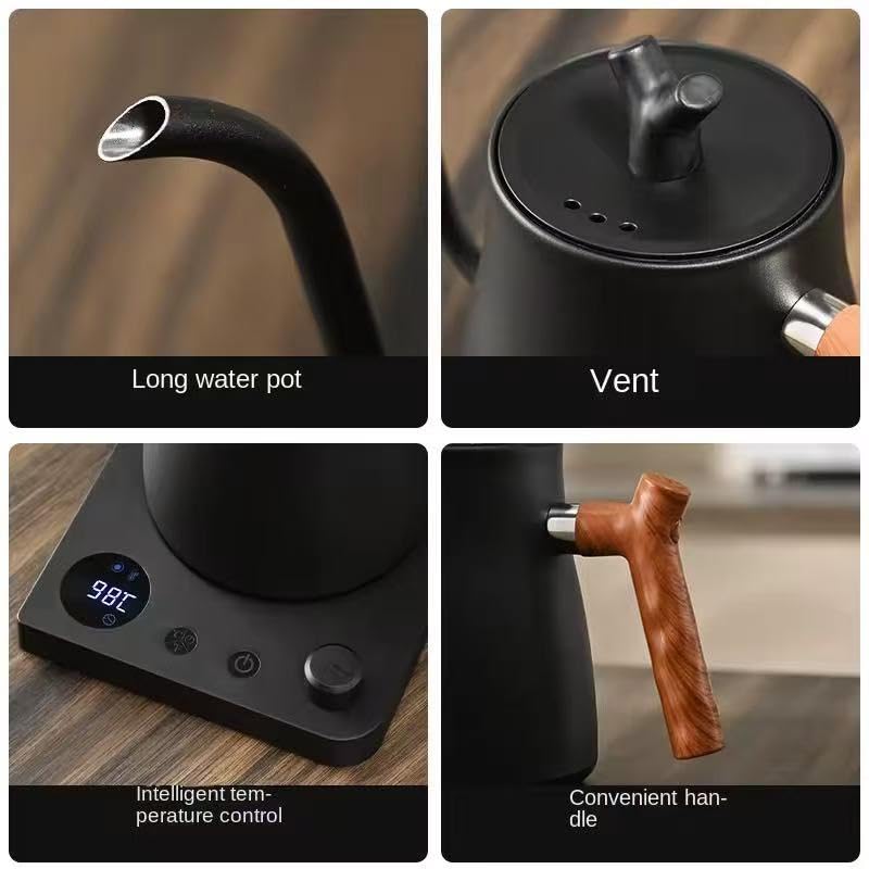Hervidor eléctrico de agua rápido para té y café miniatura 3