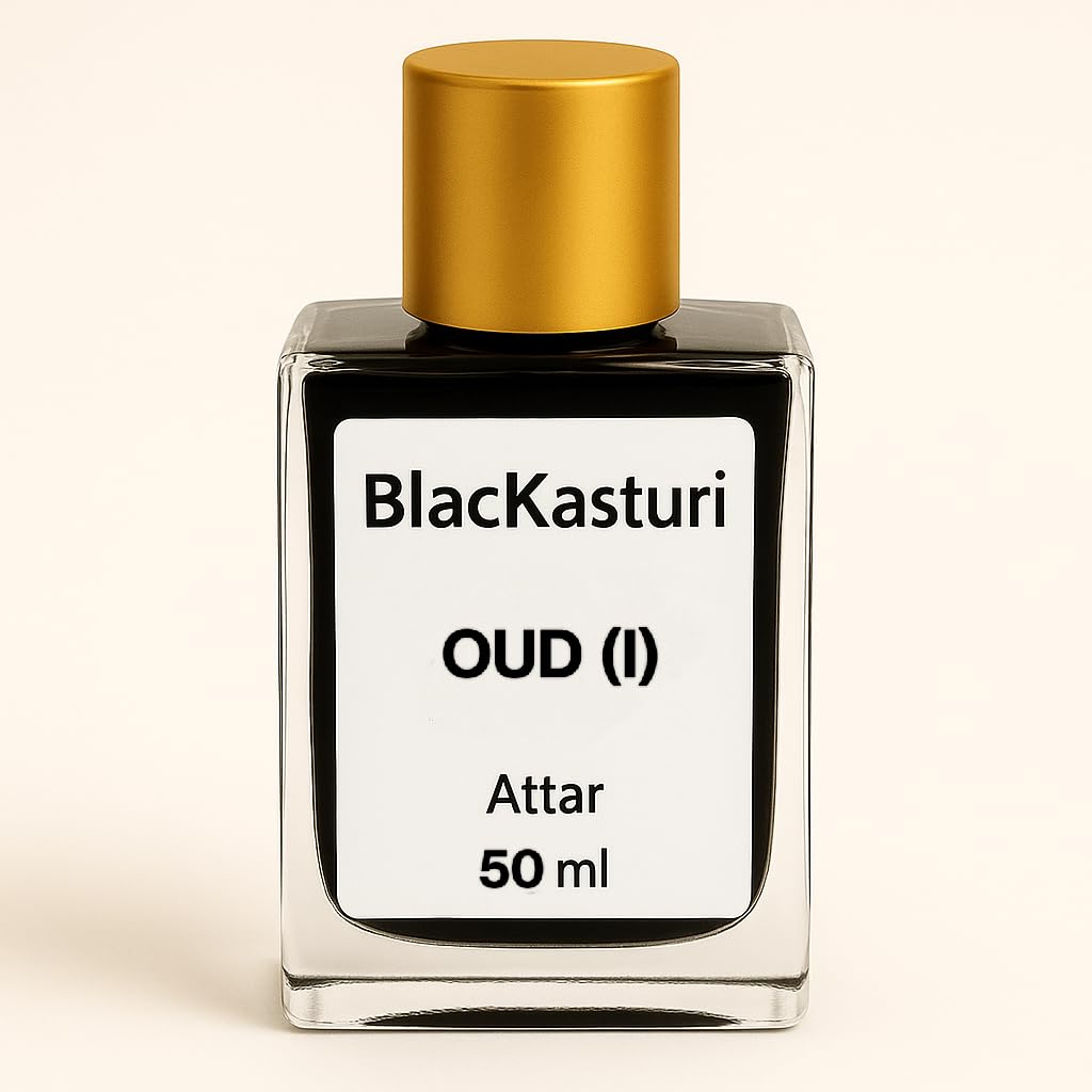 BLACKASTURI Oud (I) Attar | Pure Agarwood-Based Perfume Oil for Men | Alcohol-Free, Long-Lasting Fragrance | Handmade Luxury Attar with Amber, Musk & Sandalwood | 50ml Gift Bottle-image-23