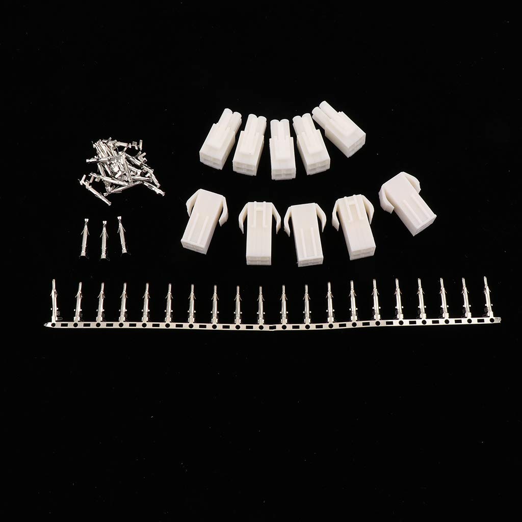 LOOM TREE® 10 Kits Car Male Female 4 Pole Pin 4.5mm Locking Connectors Plug & Socket-picture-10