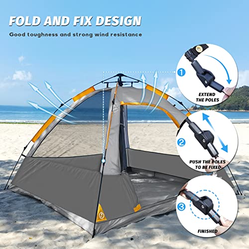 Carpa Instantánea EZ-Sport para 4 Personas Fácil de Montar miniatura 3