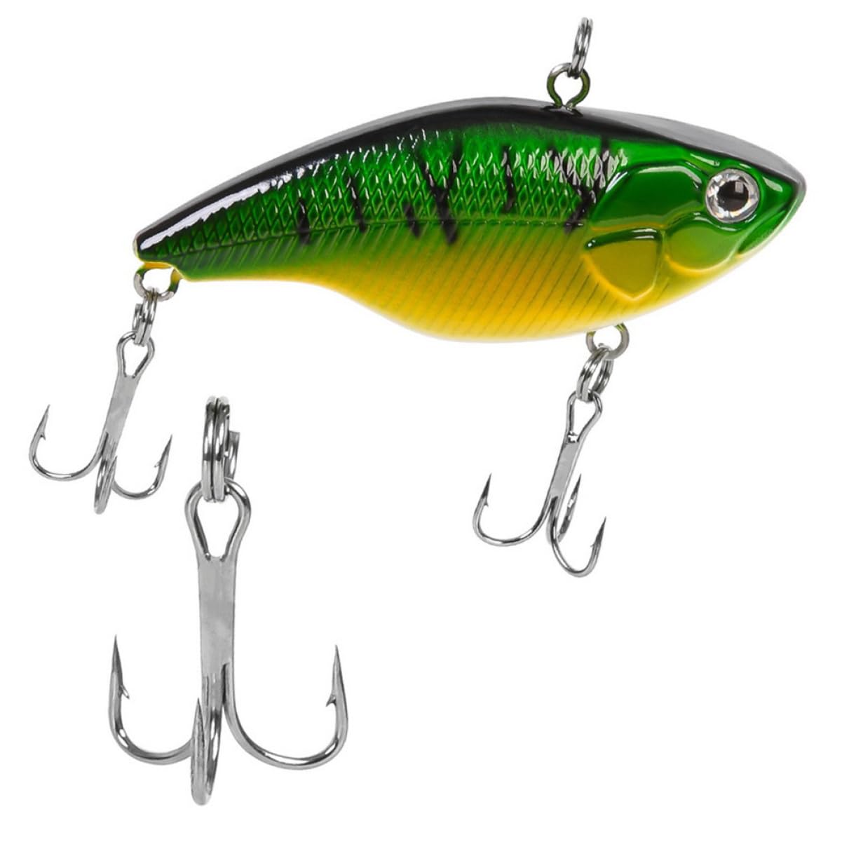 Toddmomy Appât Vibré Mini Appâts De Pêche Leurres De Pêche Artificiels Leurres De Pêche Flottants Green