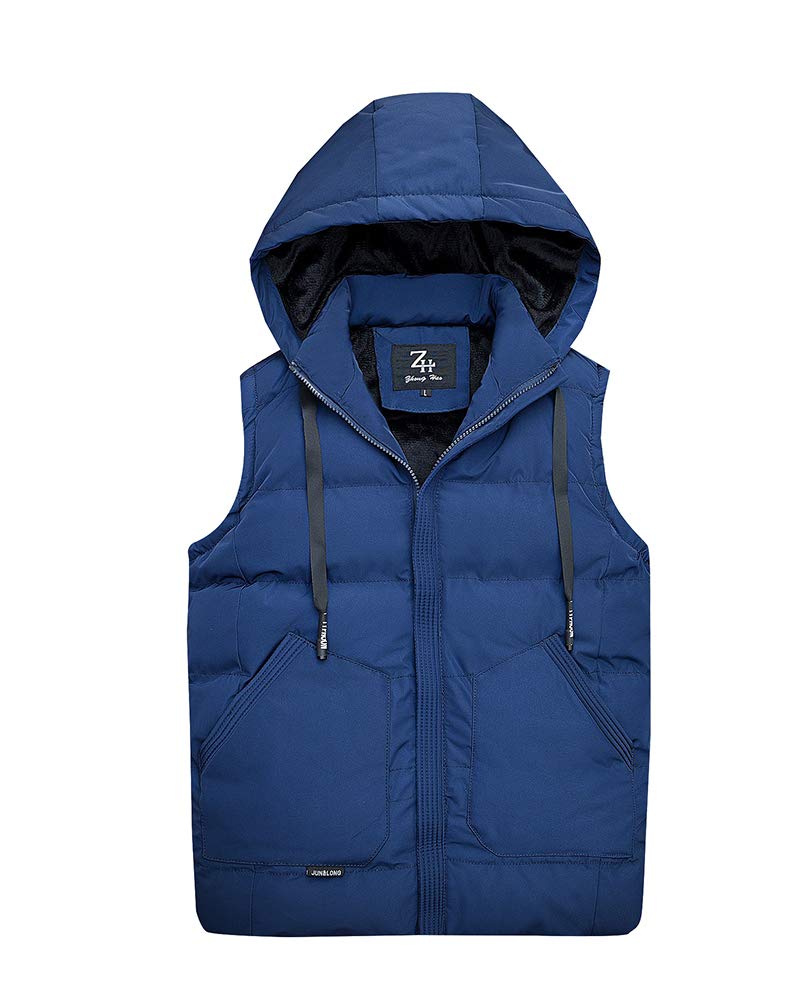 Gilet Invernale Uomo Senza Maniche | Trapuntato, Con Cerniera Intera E Tasche Antivento | Per Trekking, Sport E Uso Quotidiano | Caldo E Alla Moda Per Autunno E Inverno