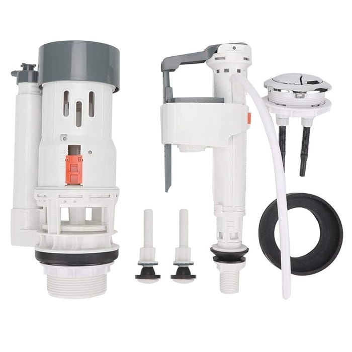 Buy Toilet Flush Valve Toilet Cistern Flush Push Button Connected