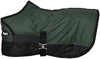 Vista 2 de Tough 1 Manta Impermeable de Poli 600D Ajustable para Potro
