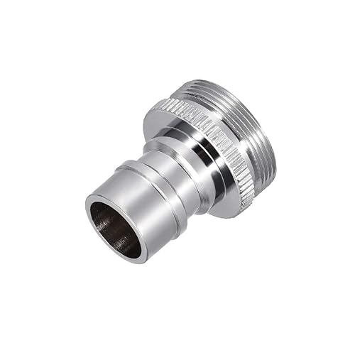 Miniatura 4 de uxcell Grifo de latón Conector rápido M24 UNF rosca macho manguera adaptador de enchufe para lavavajillas lavadora