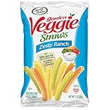 Sensible Portions Garden Veggie Straws, Zesty Ranch, 1 Ounce