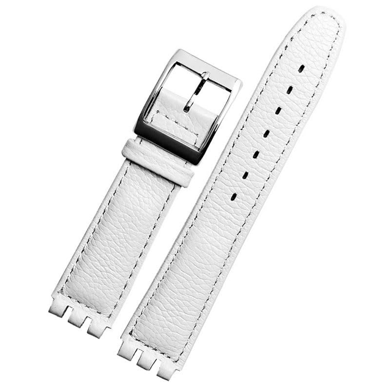 Bande watch de 17 mm en cuir de vache haute résistance pour Syxs106