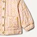 Amazon Essentials x Sofia Grainge Baby Girls' Quilted Jacket, Shell Pink Ornate Paisley, 24 Months