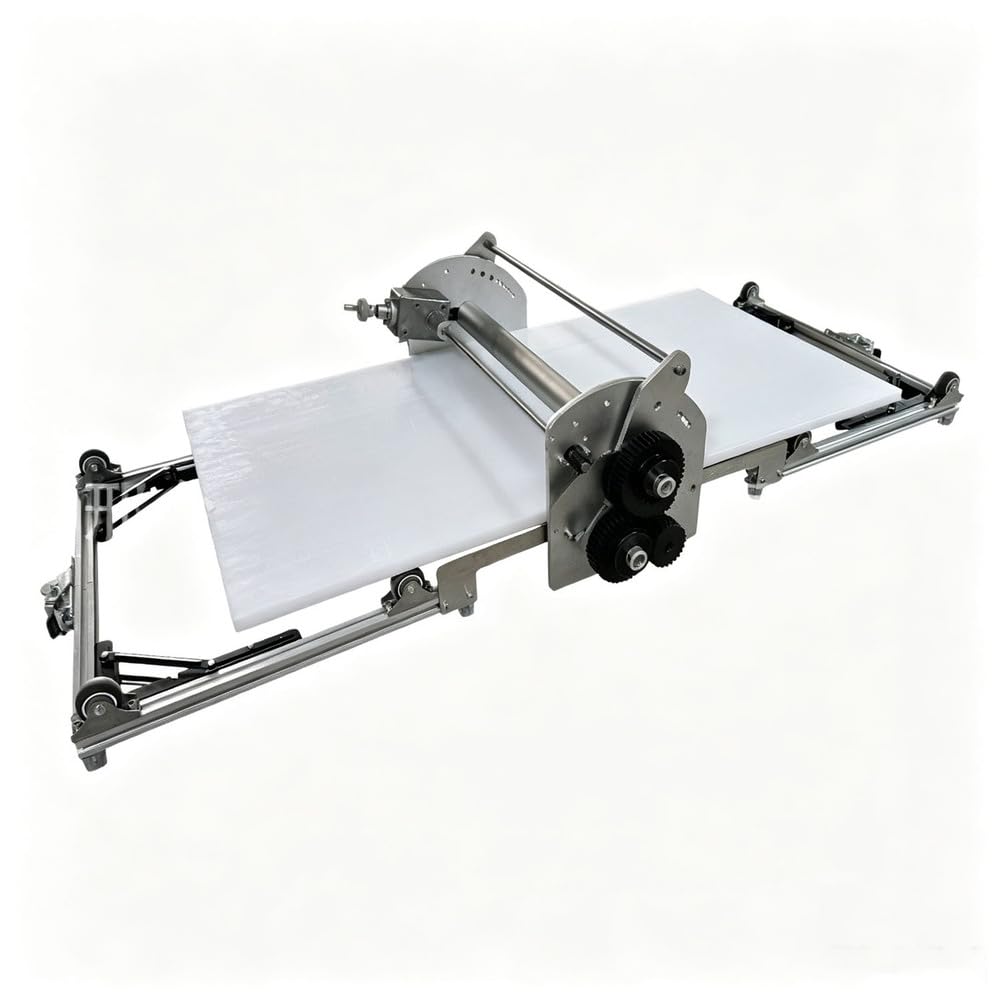 Piptyllite Compact Electric Puff Pastry Machine, Dough Sheeter for Croissant & Egg Tart Pastry