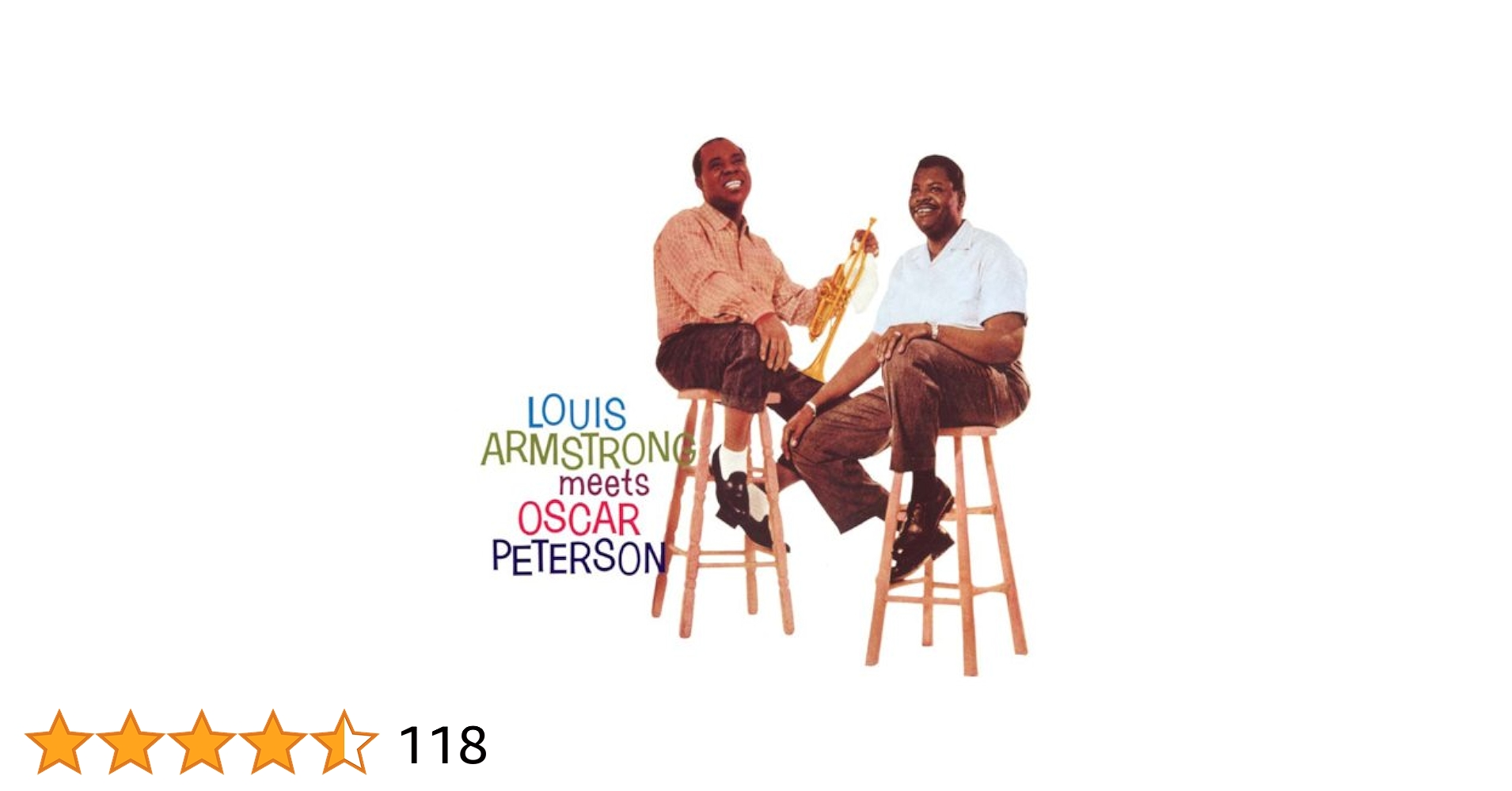 ルイ・アームストロング・ミーツ・オスカー・ピーターソン　高音質・重量盤LP Louis Armstrong Meets Oscar Peterson [直輸入盤][180g重量盤LP