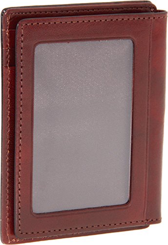 Bosca Old Leather Collection - Front Pocket Wallet Cognac Leather One Size