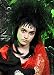 Womens Beetlejuice Style Gothic Bride Wig