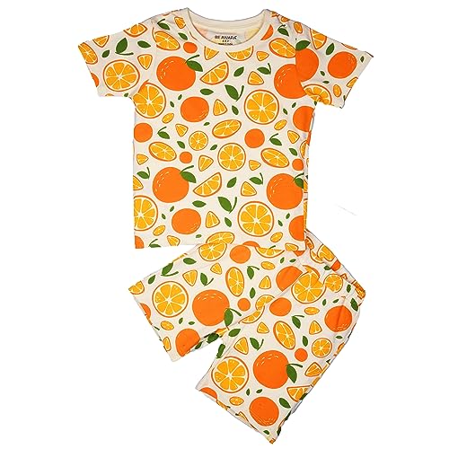 Image of Be Awara Kids Printed Half Sleeves T-shirt & Shorts Clothing Sets, 100% Cotton Soft Unisex Cord Set, Comfortable Wear for Kids With Cool Prints, Everyday Casual Wear for Boys & Girls