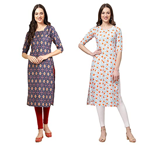 Image of Pinkmint Women's Crepe Regular Kurta