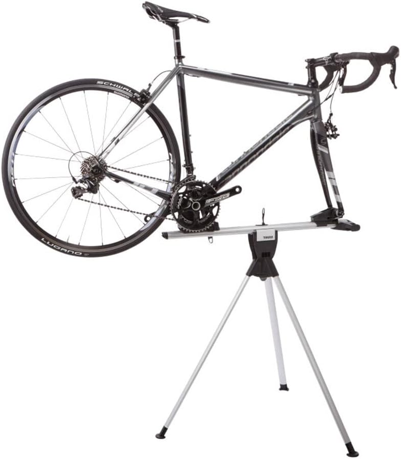 Thule RoundTrip Transition – Hard Shell Bike Travel Case with Built-in Repair Stand