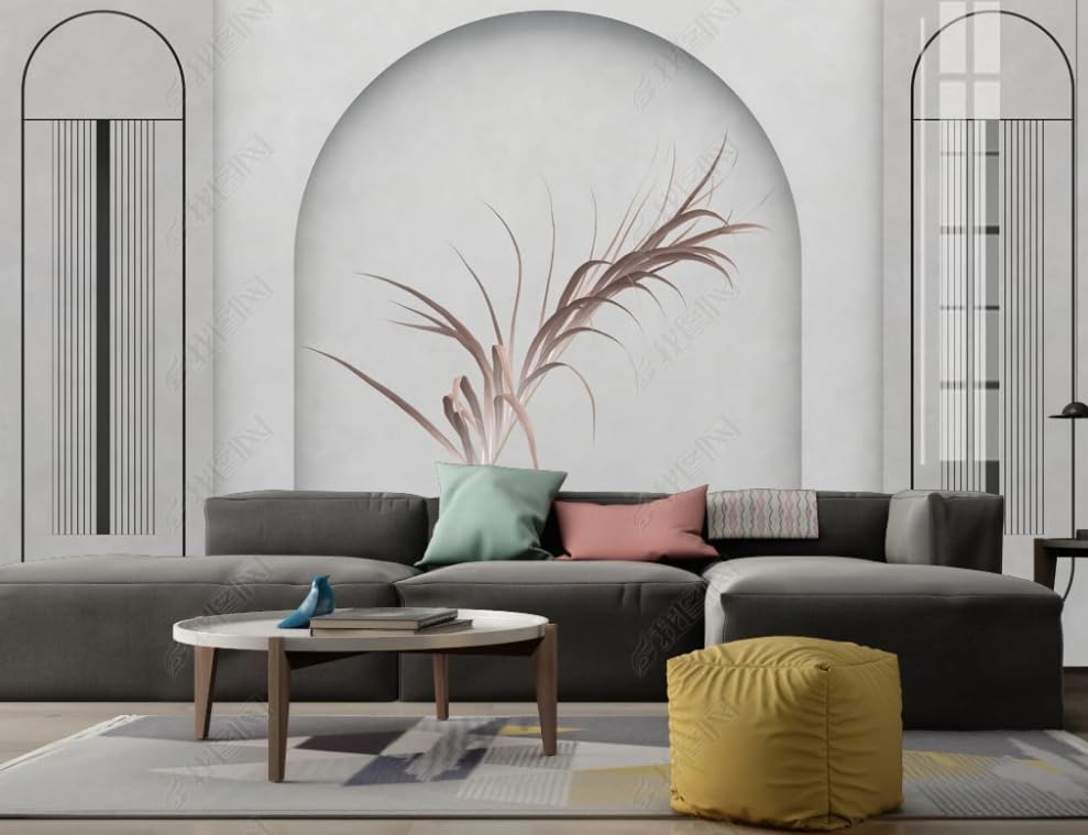 Papier peint intissé fleurs et oiseaux 450x315 cm grand format pour salon