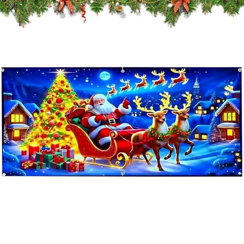 Couverture de Noël de garage LED étanche décorative pour maison - 5