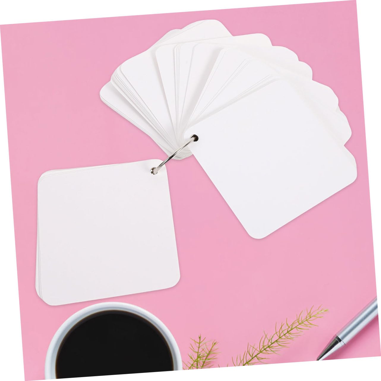Operitacx Tarjetas de Notas en Blanco 300 Hojas de Papel para Escribir