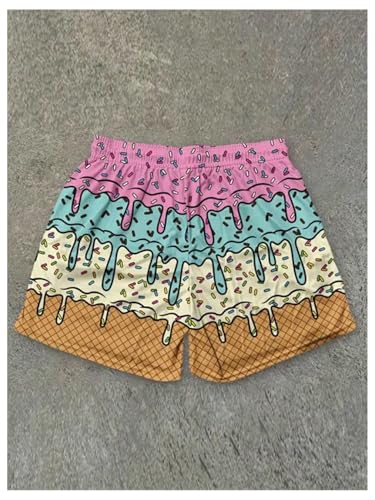 Floerns Men's Swim Trunks Drawstring Quick Dry Bathing Suit Hawaiian Swim Shorts2