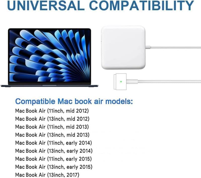 45W Charger for MacBook Air(2012-2017), Compatible with MacBook Air 11/13 inch,Canot Be Used Model:M1/M2/M3/M4/M5 - Image 2