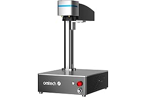 OMTech 20W Fiber Laser Engraver: Precision Metal Marking and Etching