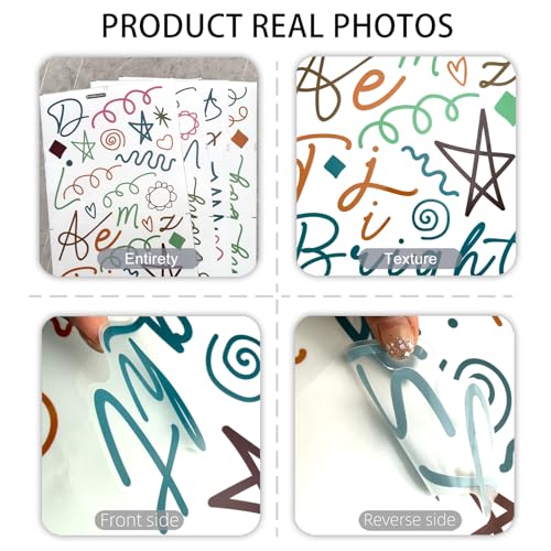 Stickers muraux géométriques faciles à décoller et coller - 7