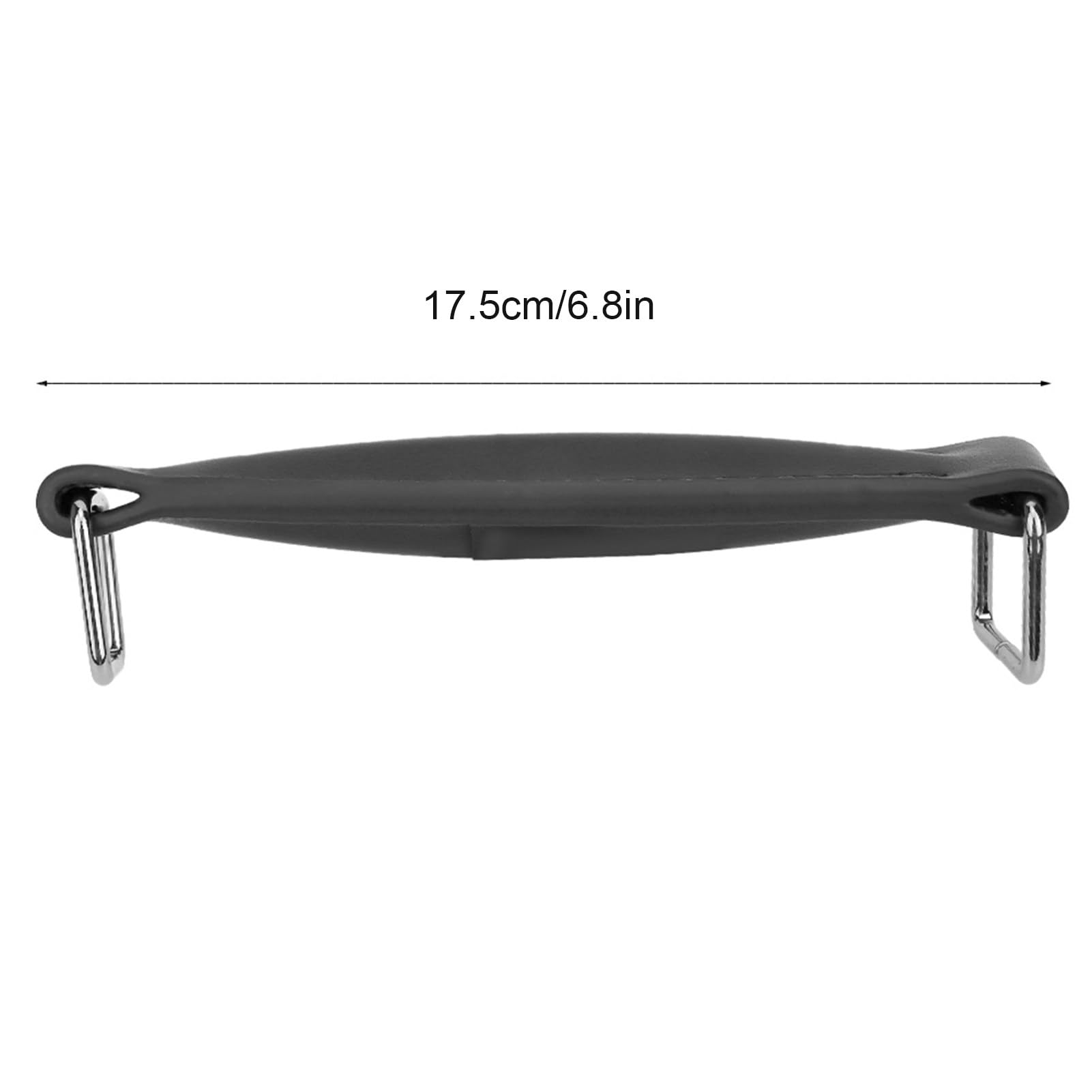 Poignée de Haut parleur de Guitare en cuir PU,Poignée D'amplificateur de Renforcement en Acier Interne pour Haut parleur de Guitare(Noir),Conférencier, autre
