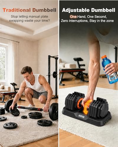 Bowflex adjustable dumbbells