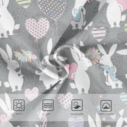 Boys' Exclusive Briefs Toddler Underwear 95% Combed Cotton Boxerbriefs 2T Bunny and Heart Pattern 93