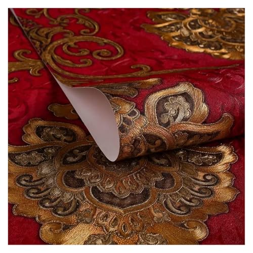 Papier peint textile pour masquer défauts mur effet relief 3D - 5