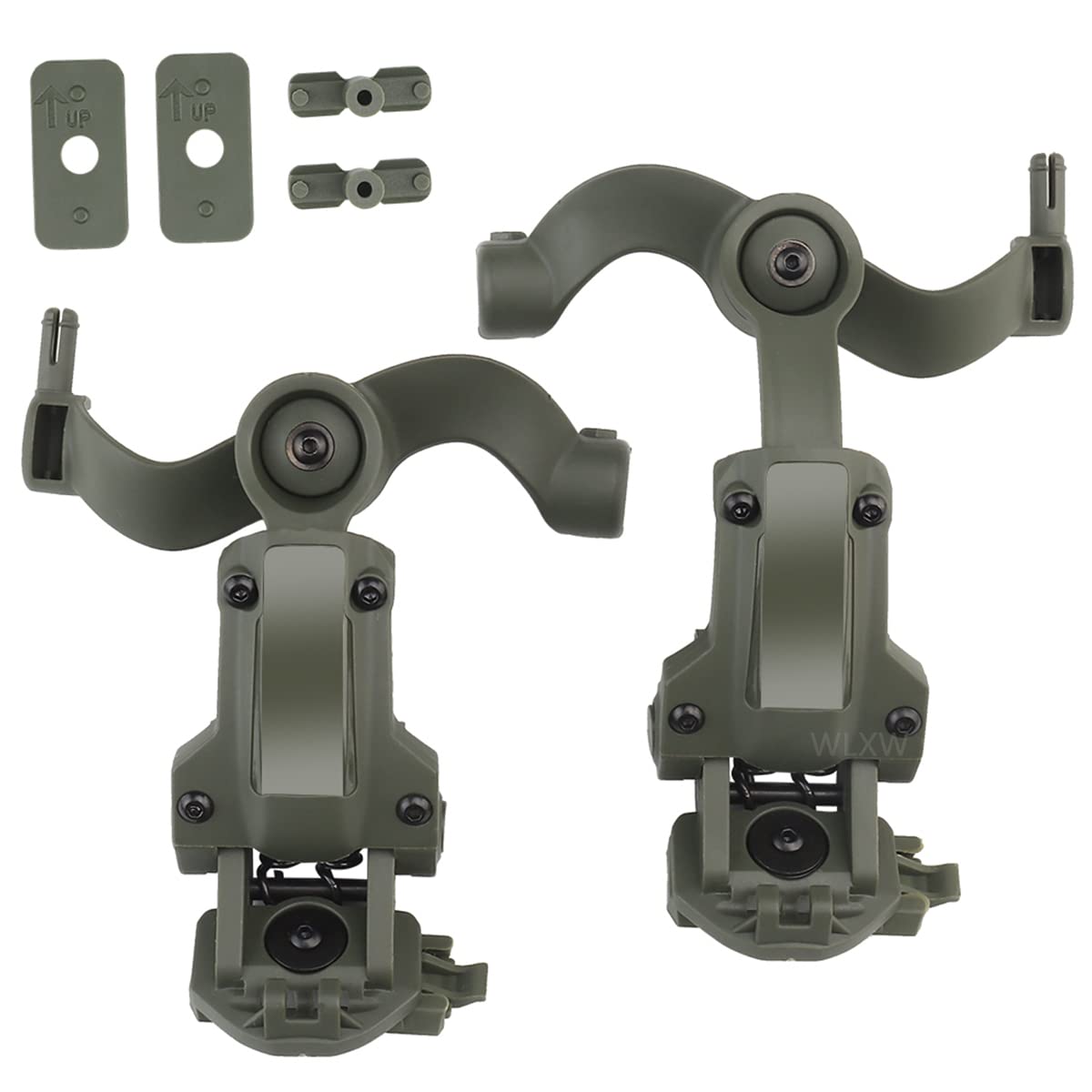 Buy MultiAngle Rotation Helmet Rail Adapter for Headset Fit OPS Core