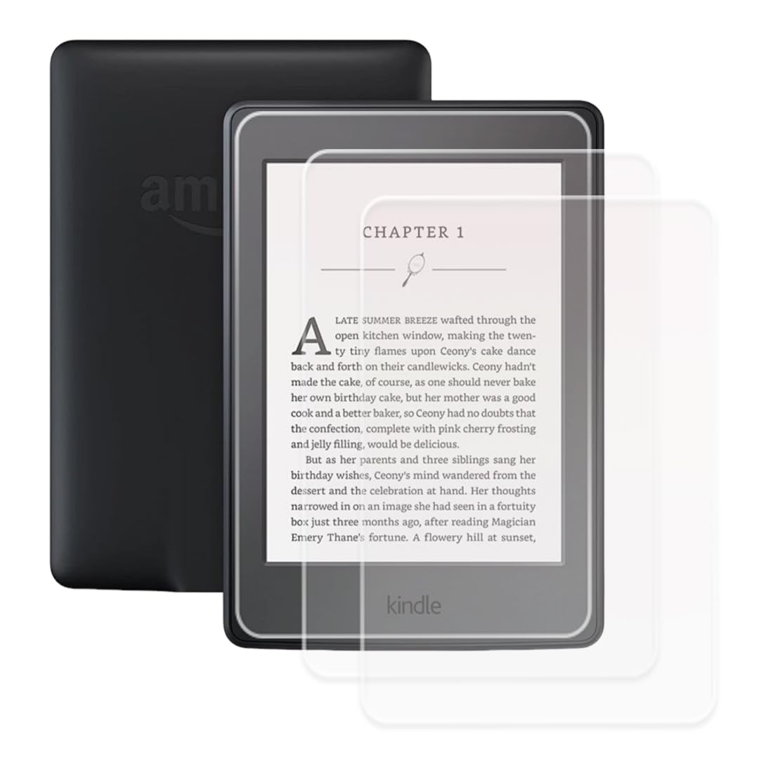 Kindle Paperwhite Pellicola Protettiva 3 Pezzi 7 Pollici Antiriflesso 12A Generazione 2024