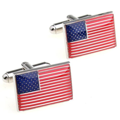 Mancuernillas Bandera de EE.UU. para Hombre