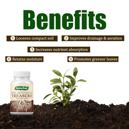 Image of Garden Genie Soil Activated Treasure - Soil Activator for Plants, 100g
