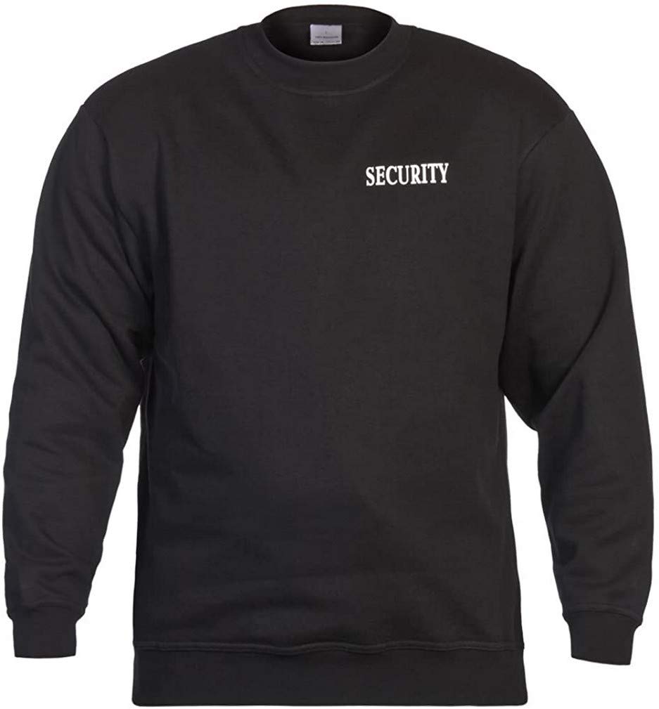 Mil-Tec Security Sweatshirt Black M