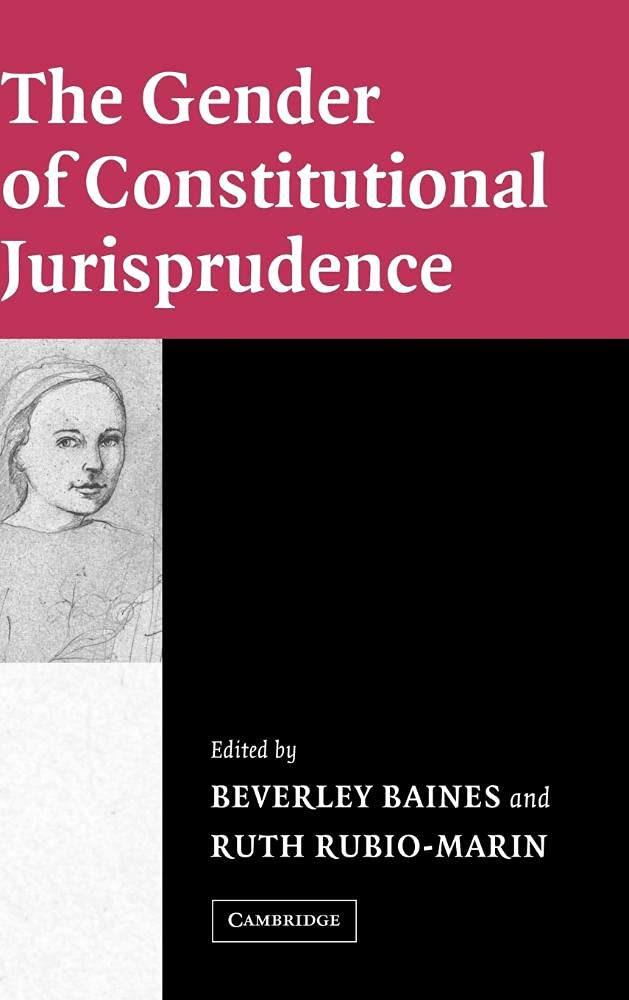 Buy The Gender of Constitutional Jurisprudence — BookShops.in