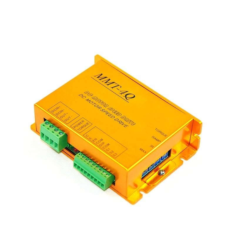KOSBO Controlador de Motor CC PWM con escobillas y Freno Reversible de 24 V CC y 20 A Controlador de Motor CC de 24 V CC con Marcha atrás