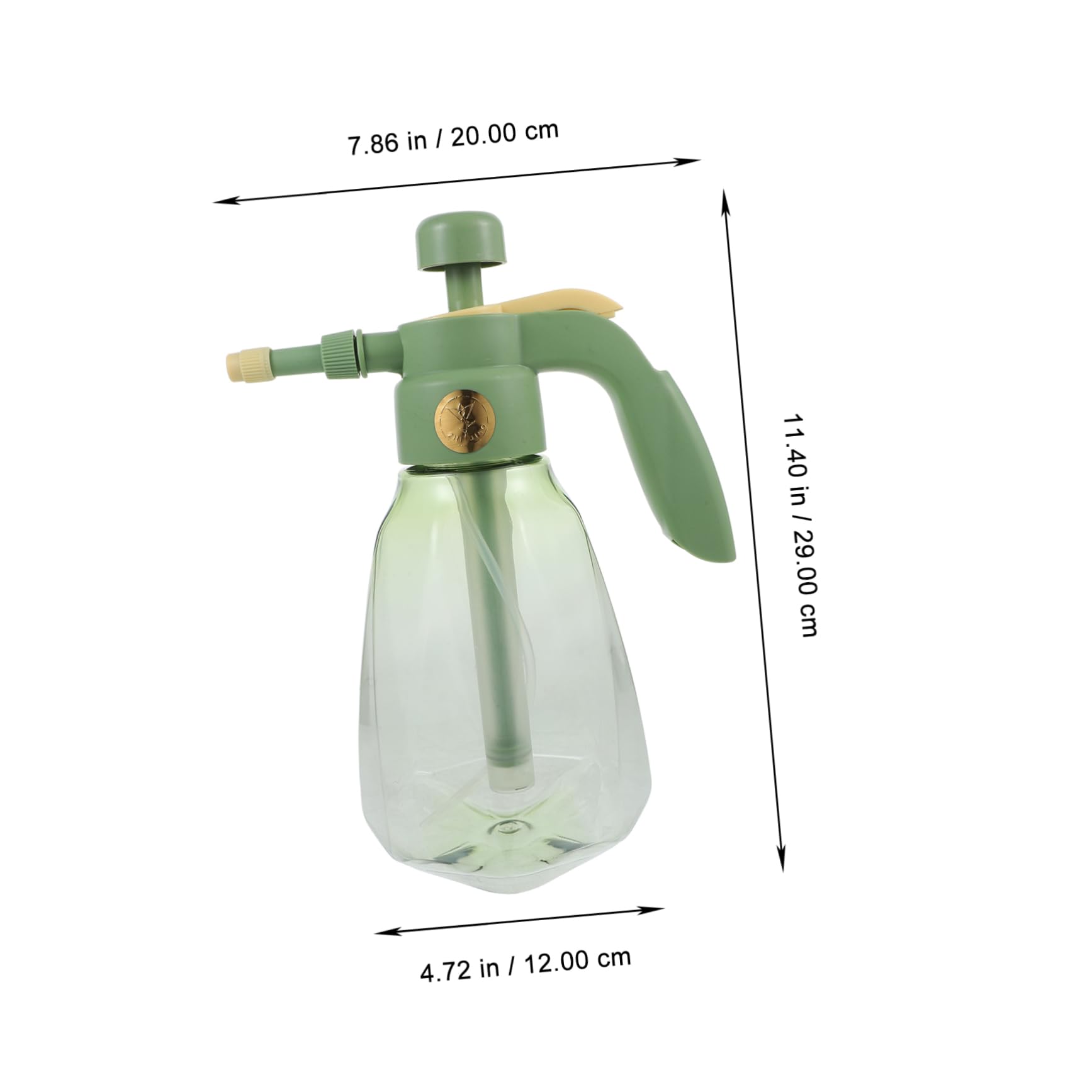 Supvox 3stücke Sprühflasche Für Pflanzen Transparente Gießkanne Mit Drucksystem Für Gartenarbeit Zimmerpflanzen Und Allgemeine Reinigung Leicht Und Nachfüllbar