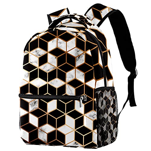Sac à dos voyage loisir et sorties scolaires au design géométrique moderne