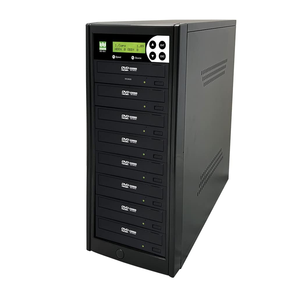 Amazon | Wytron 1-7 24X DVDデュプリケーター SATA CD DVDバーナー