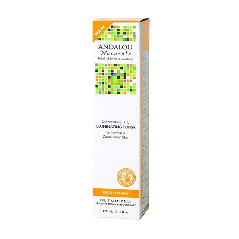 Andalou Naturals Toner Clemntne+C Illum 6 Fz
