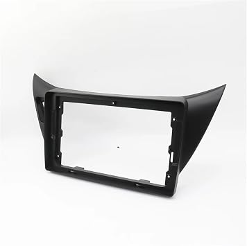 9 Inch Car Frame Fascia Adapter Compatible with Mitsubishi Lancer IX GLX 2002-2007 Android Radio Dash Fitting Panel Kit(Only Black Frame)
