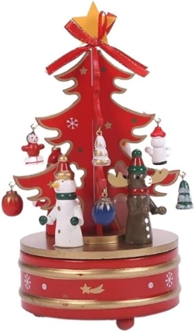 Amazon | オルゴール クリスマスデスクトップギフト用の