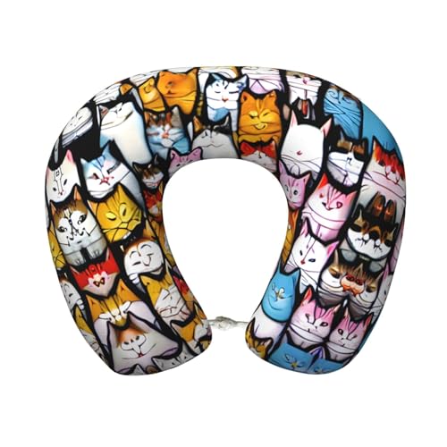 Almohada de Cuello con Material Viscoelástico y Diseño Unico miniatura 1
